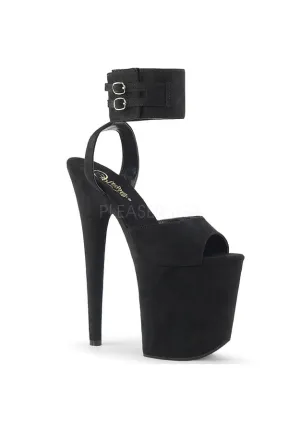 8" Heel, 4" PF Ankle Strap Sandal