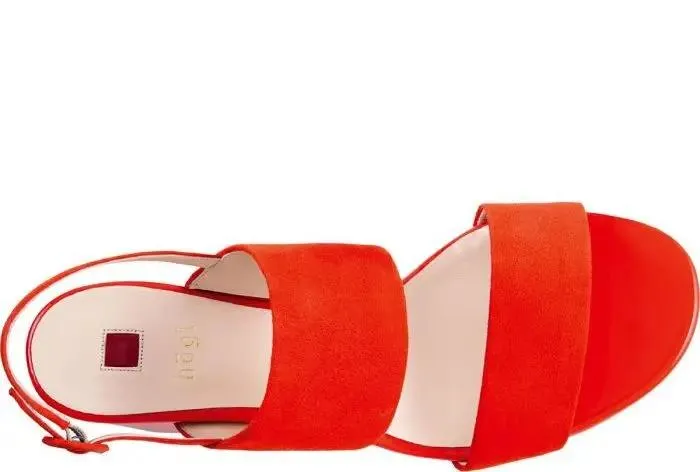 '9-10 5542-4200' women's sandal - orange