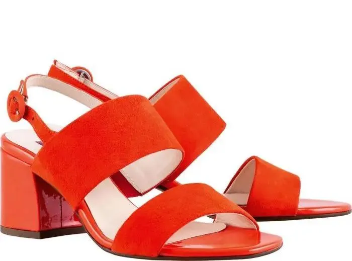 '9-10 5542-4200' women's sandal - orange