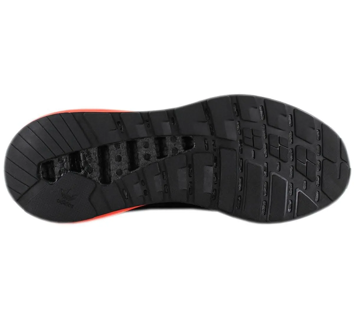 adidas Originals ZX 2K BOOST 2.0 - Herren Schuhe Schwarz-Rot GZ7735