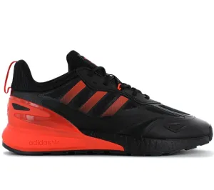 adidas Originals ZX 2K BOOST 2.0 - Herren Schuhe Schwarz-Rot GZ7735