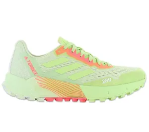 adidas TERREX Agravic Flow 2 W - Damen Trail-Running Schuhe Laufschuhe Grün H03191