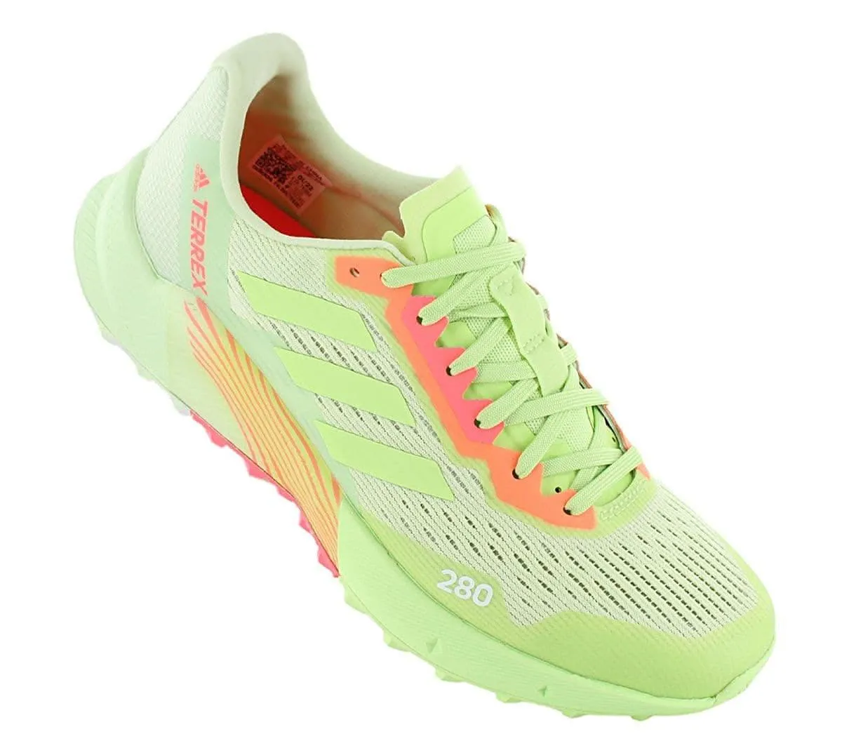 adidas TERREX Agravic Flow 2 W - Damen Trail-Running Schuhe Laufschuhe Grün H03191