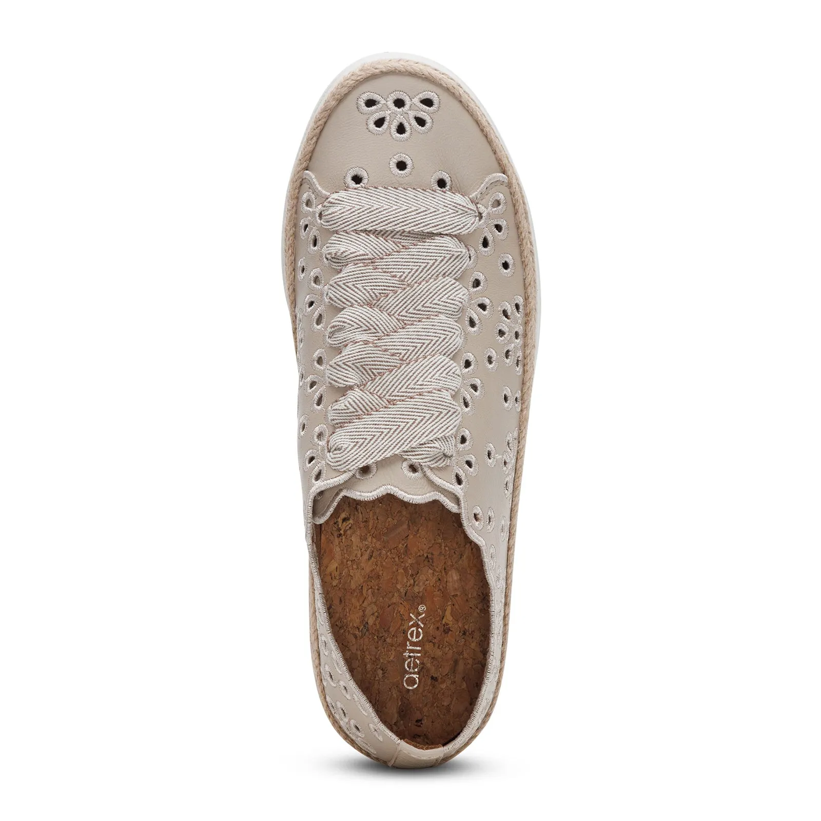 Aetrex Charlotte Sneaker (Women) - Tan