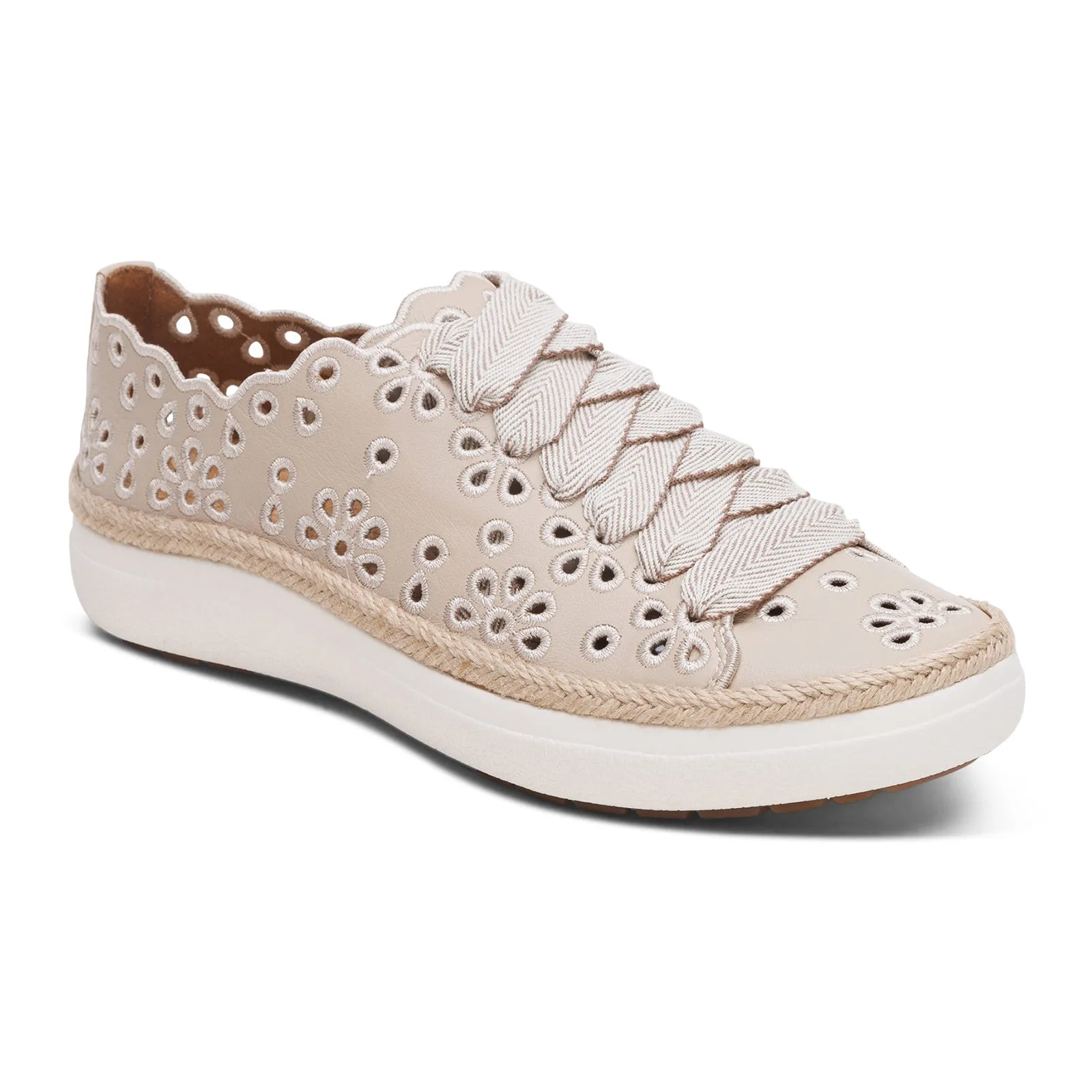Aetrex Charlotte Sneaker (Women) - Tan