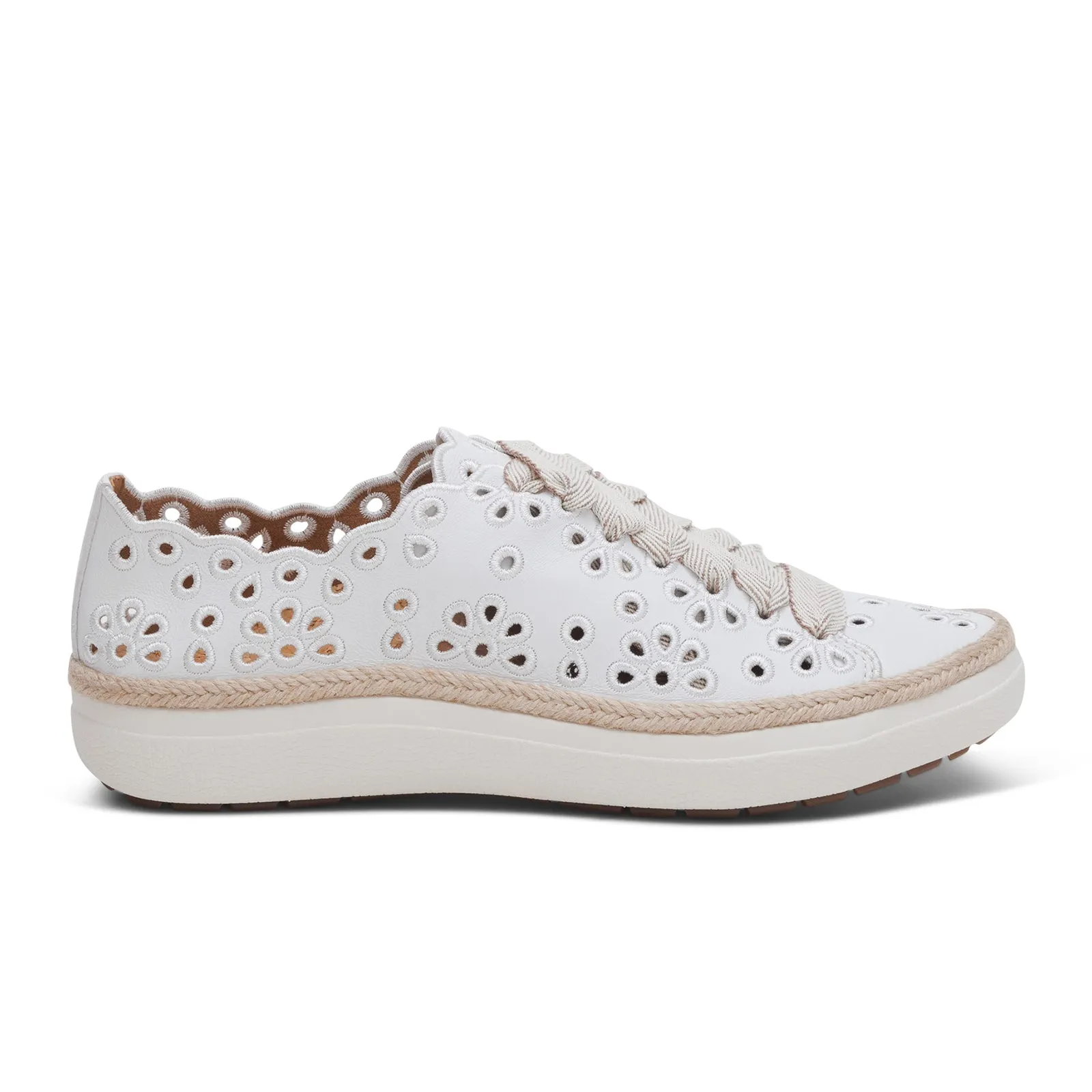 Aetrex Charlotte Sneaker (Women) - White