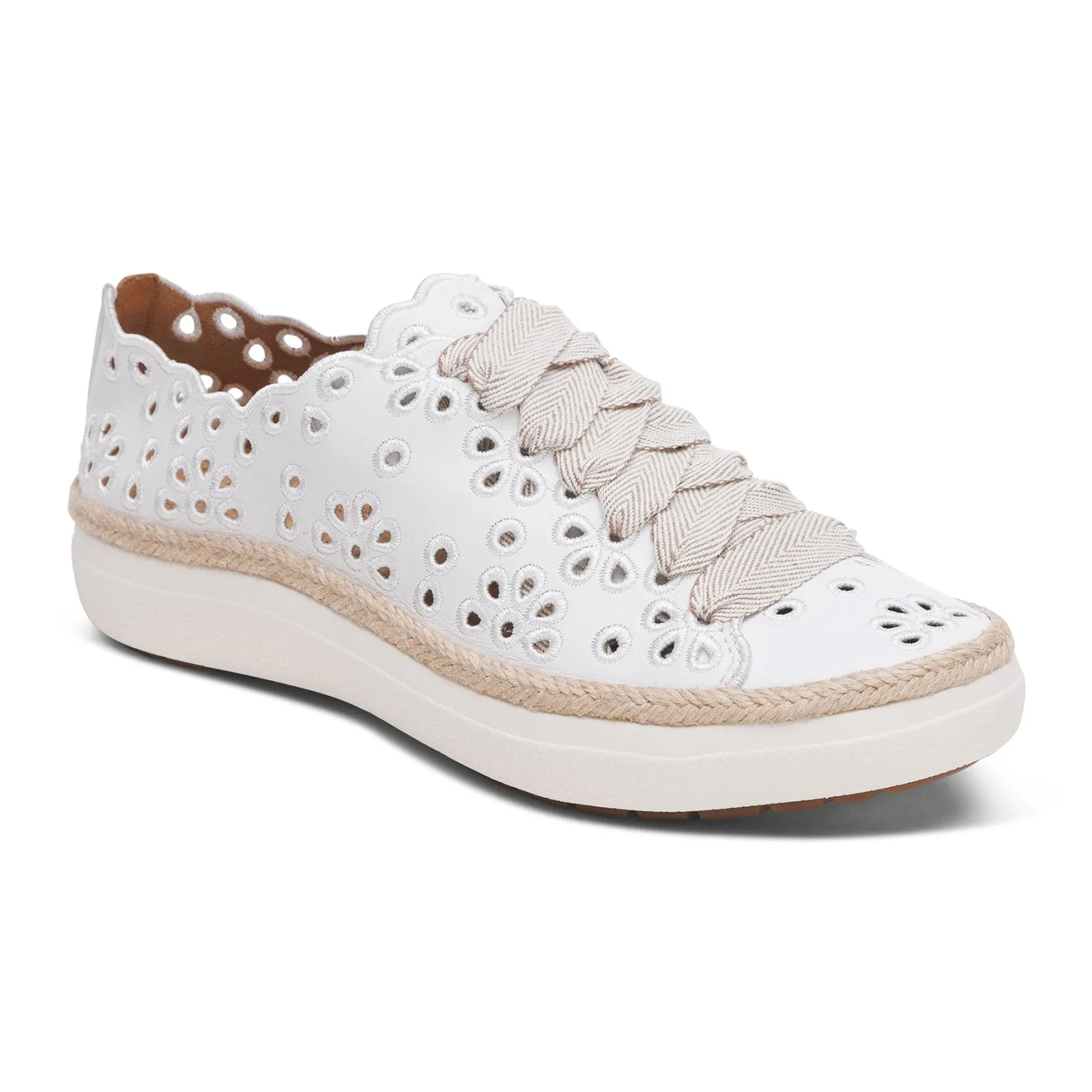 Aetrex Charlotte Sneaker (Women) - White