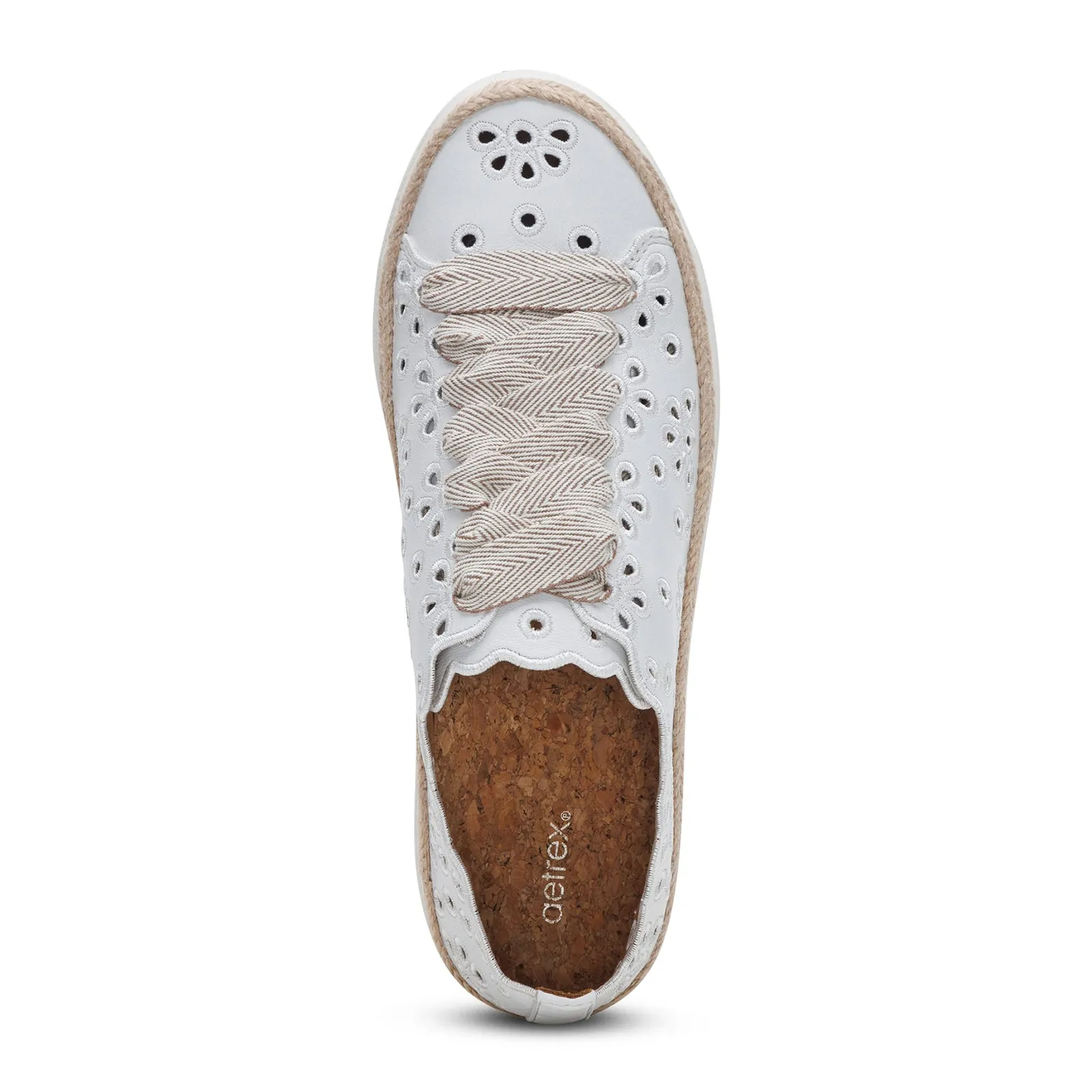 Aetrex Charlotte Sneaker (Women) - White
