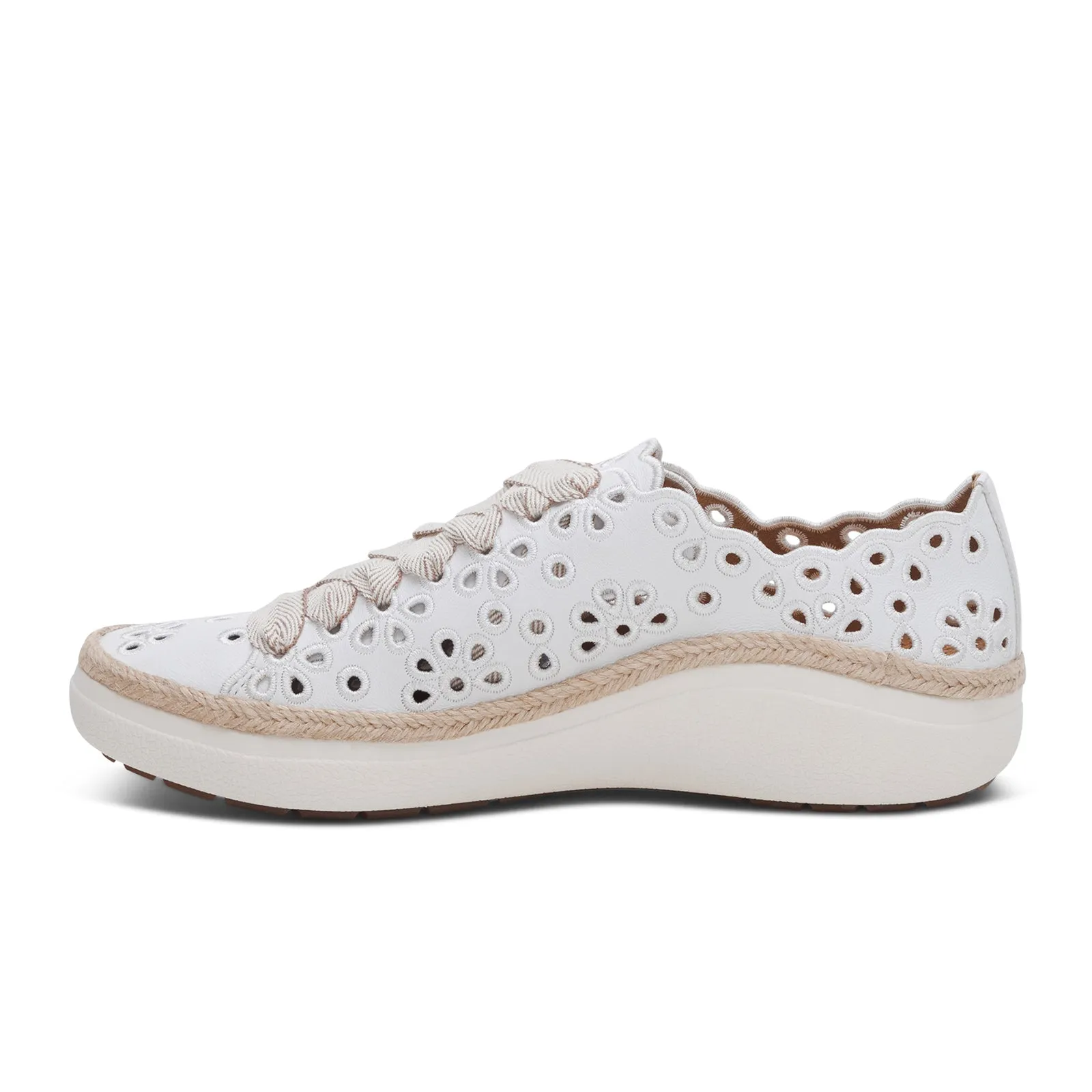 Aetrex Charlotte Sneaker (Women) - White