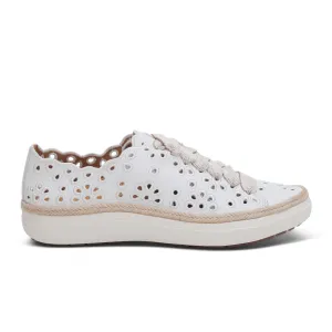 Aetrex Charlotte Sneaker (Women) - White
