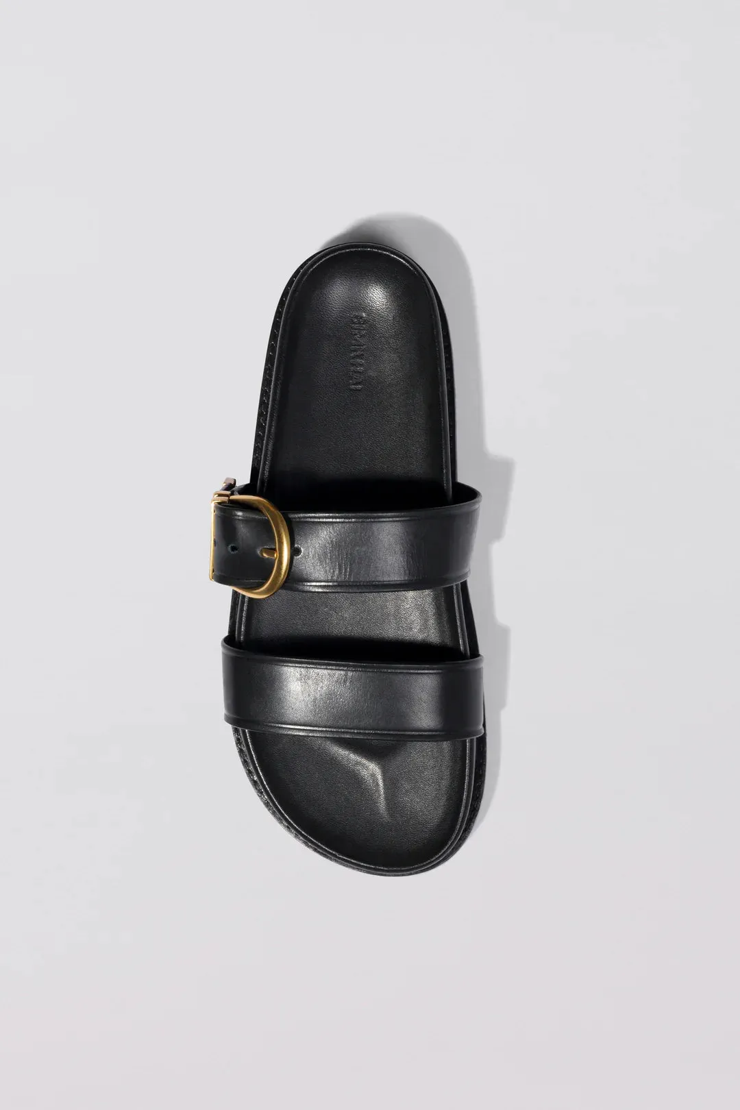 Aida Buckle Sandal - Black