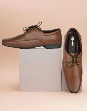 Ajanta Men's Office Men's Formal Office Dress Lace Up Comfortable Derby Shoes  Perfect for Parties EG5004