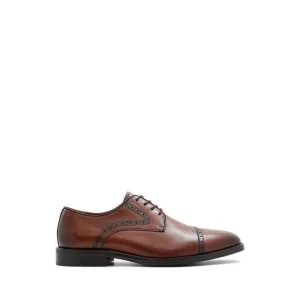 Aldo Bronko Men Derby Dress Shoe - Cognac
