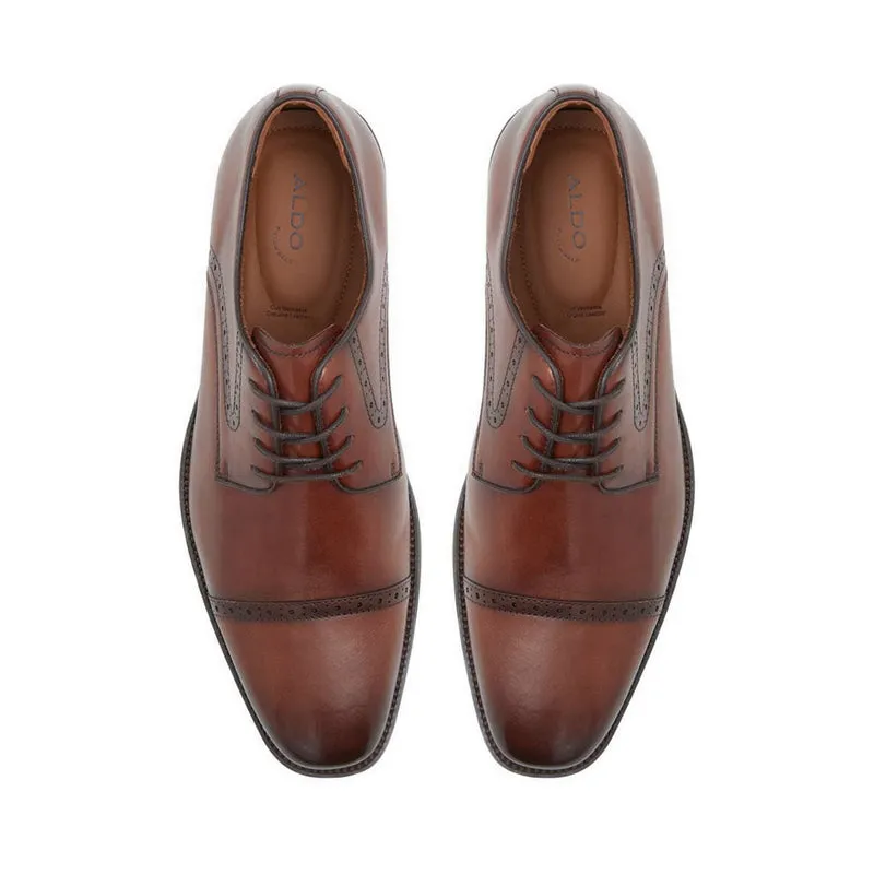 Aldo Bronko Men Derby Dress Shoe - Cognac