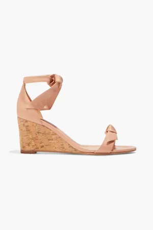 Alexandre Birman Leather Wedges