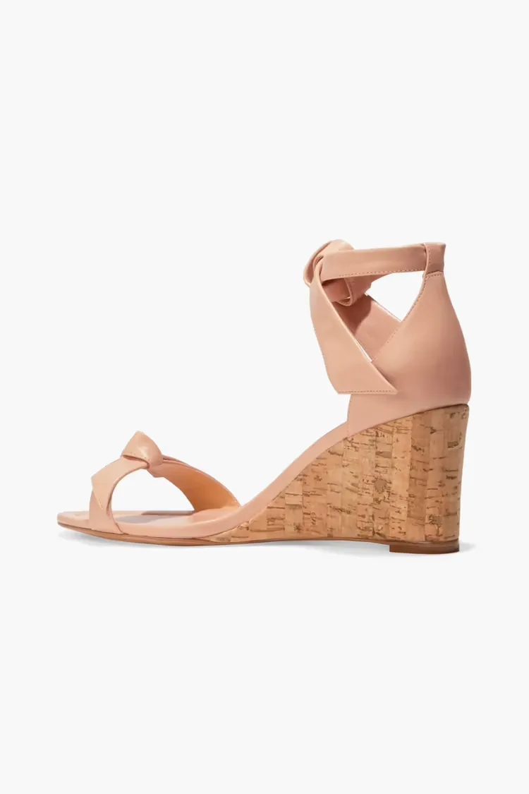 Alexandre Birman Leather Wedges