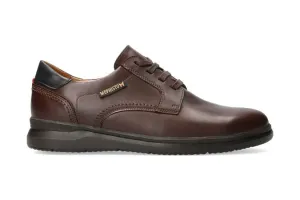 'Almeric' men's lace-up shoe - Brown