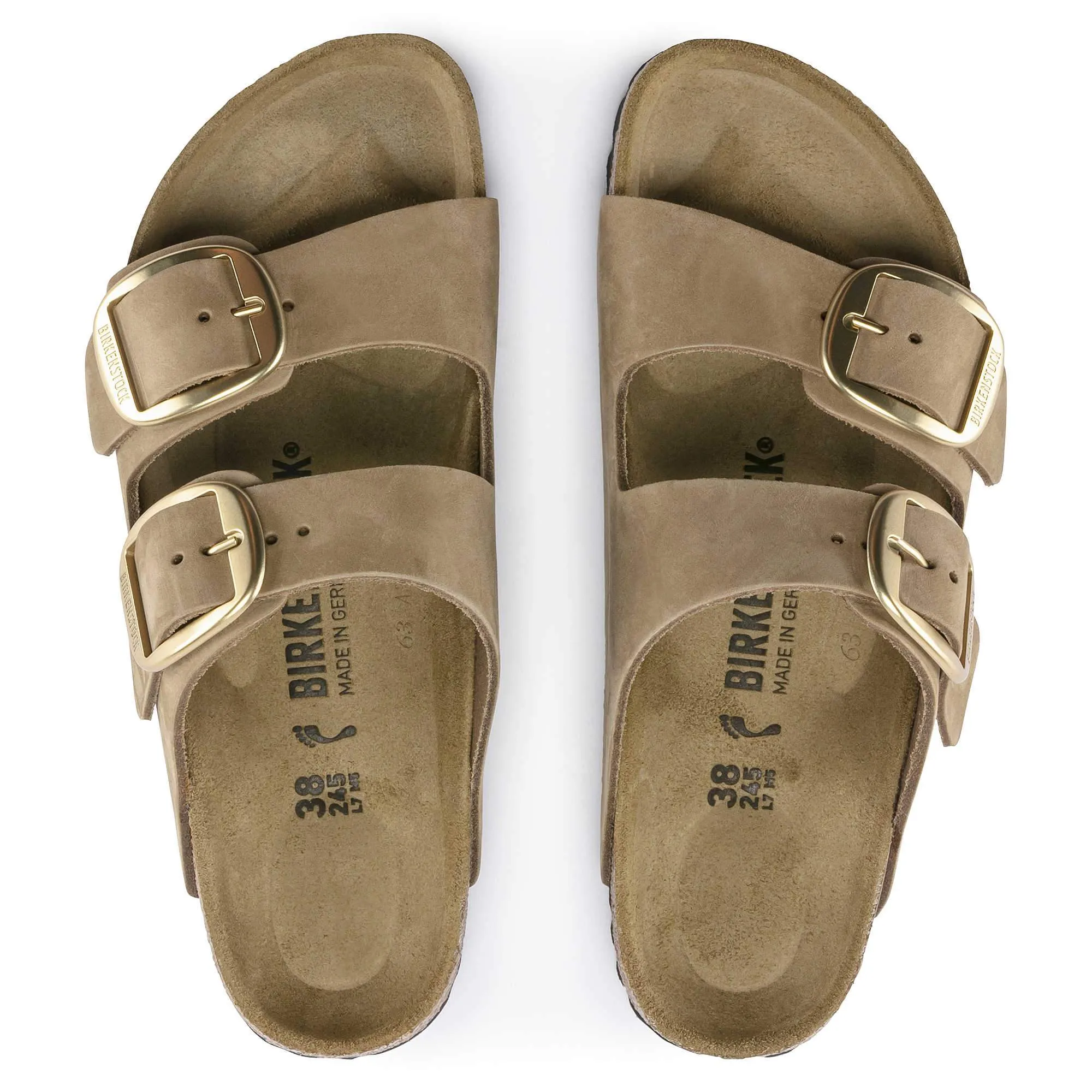 Arizona Big Buckle Nubuck Leather