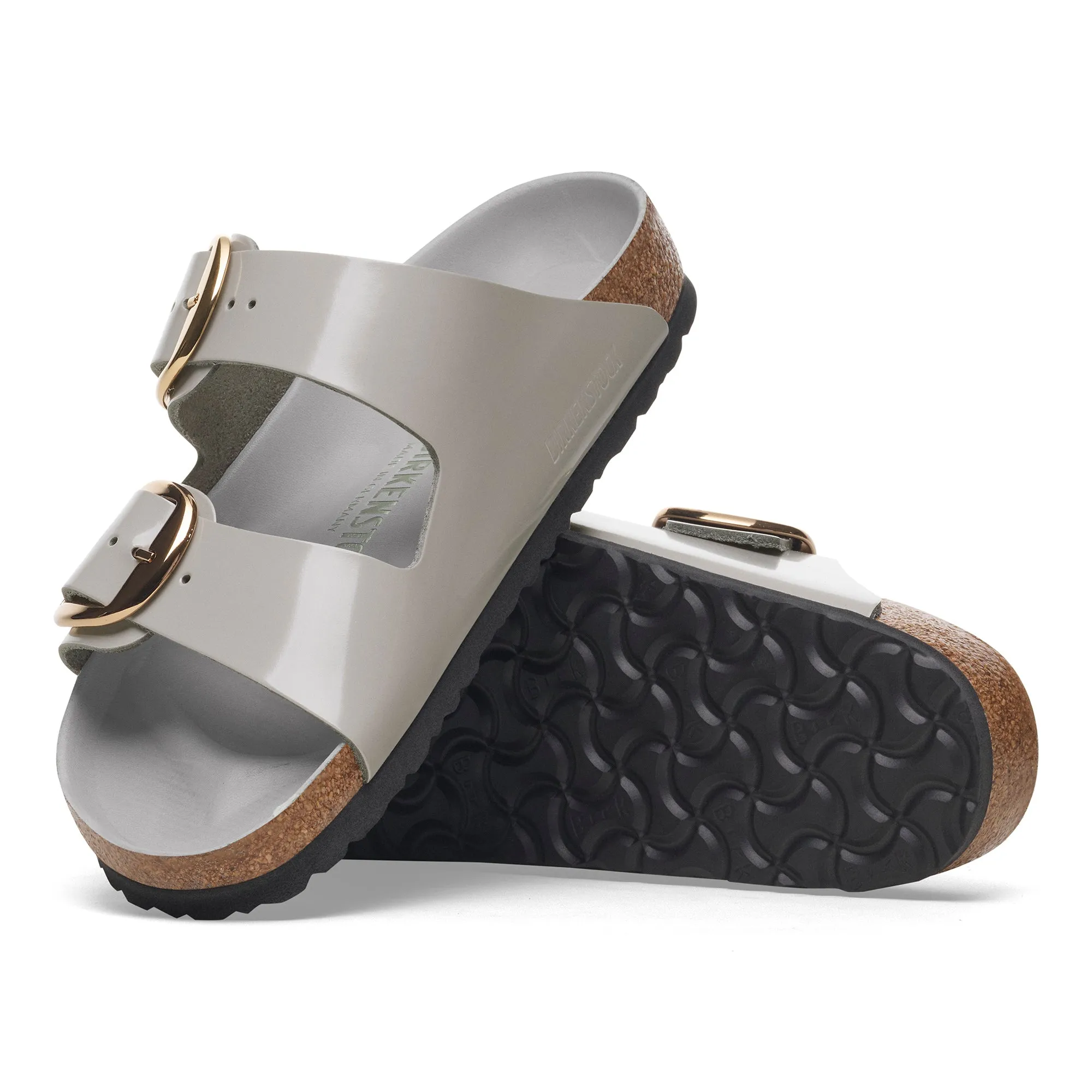 ARIZONA BIG BUCKLE - STONE COIN - LEATHER