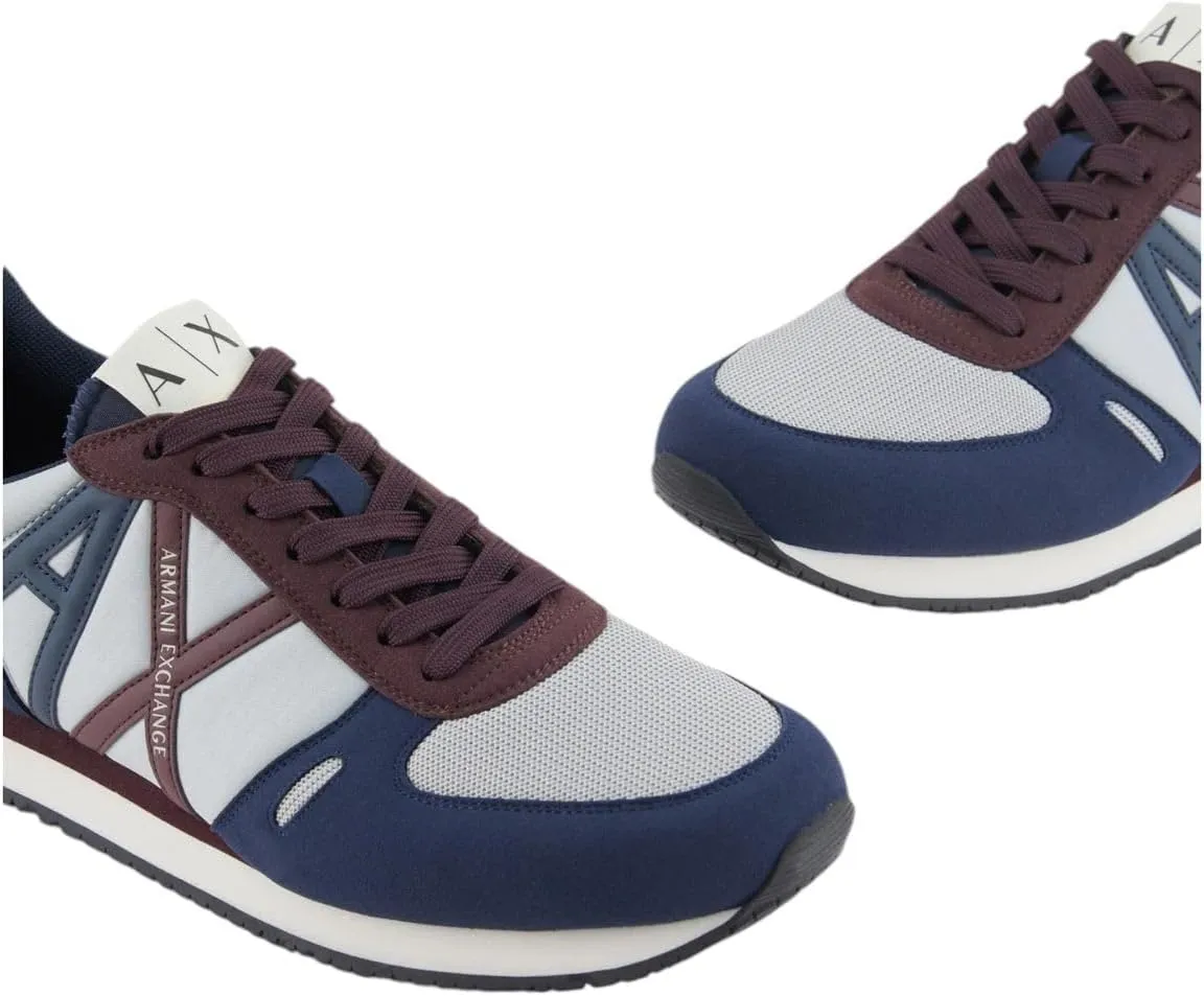 Armani Exchange Men's Retro Rio Sneaker