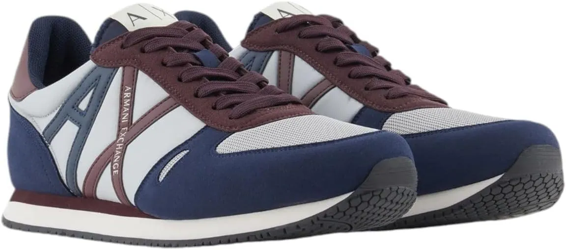 Armani Exchange Men's Retro Rio Sneaker