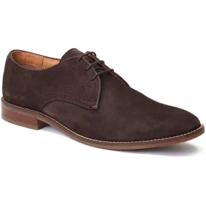 Base London Bronte Leather Men's Dark Brown Oxford Shoes