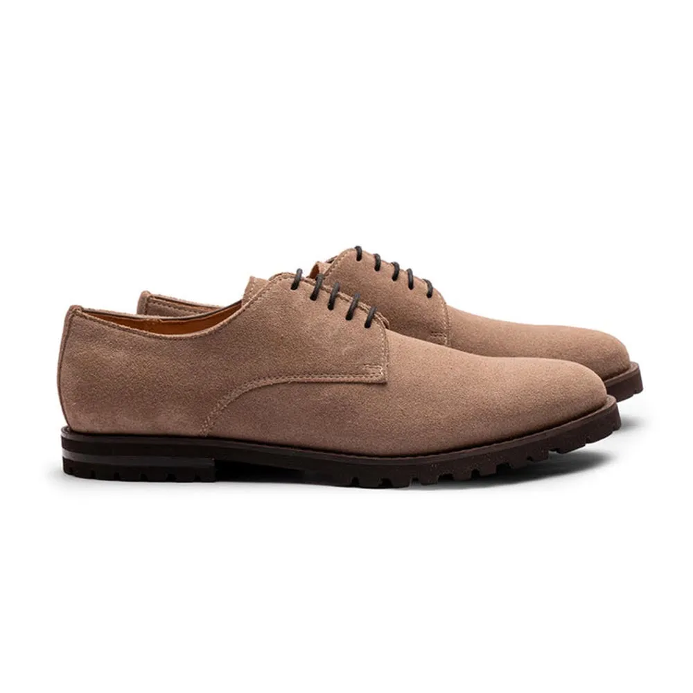 Beige Suede Classic Lightweight Derby