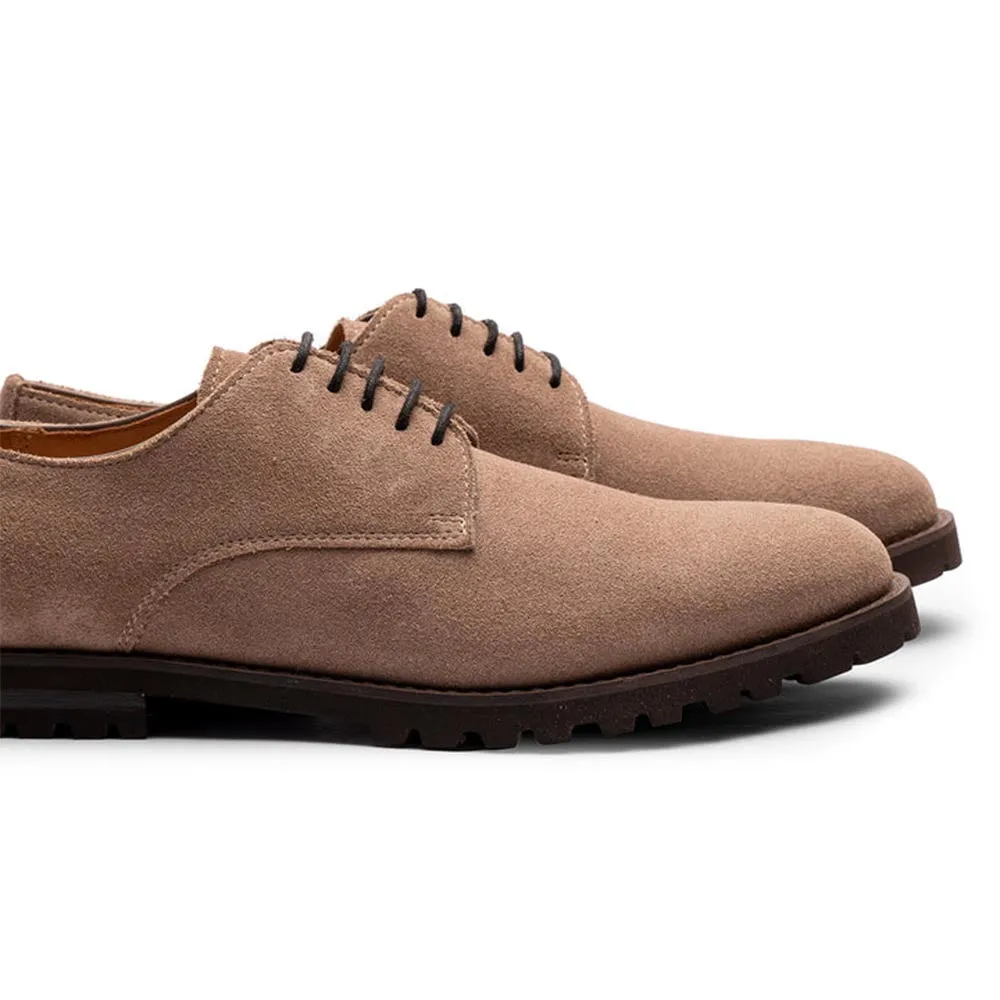 Beige Suede Classic Lightweight Derby