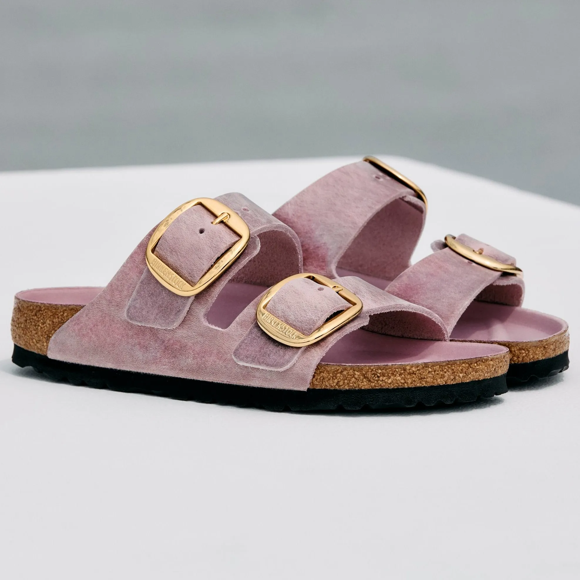 Birkenstock Arizona Big Buckle lavender oiled leather