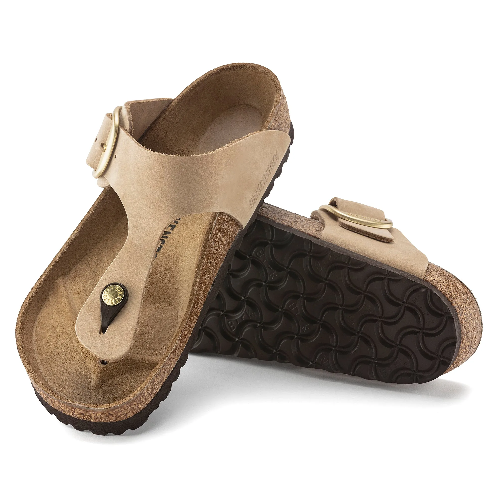 Birkenstock Gizeh Big Buckle sandcastle nubuck