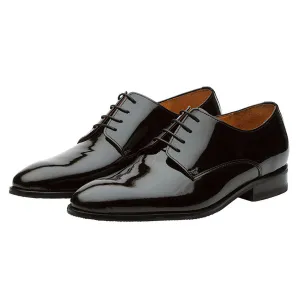 Black Patent Derby