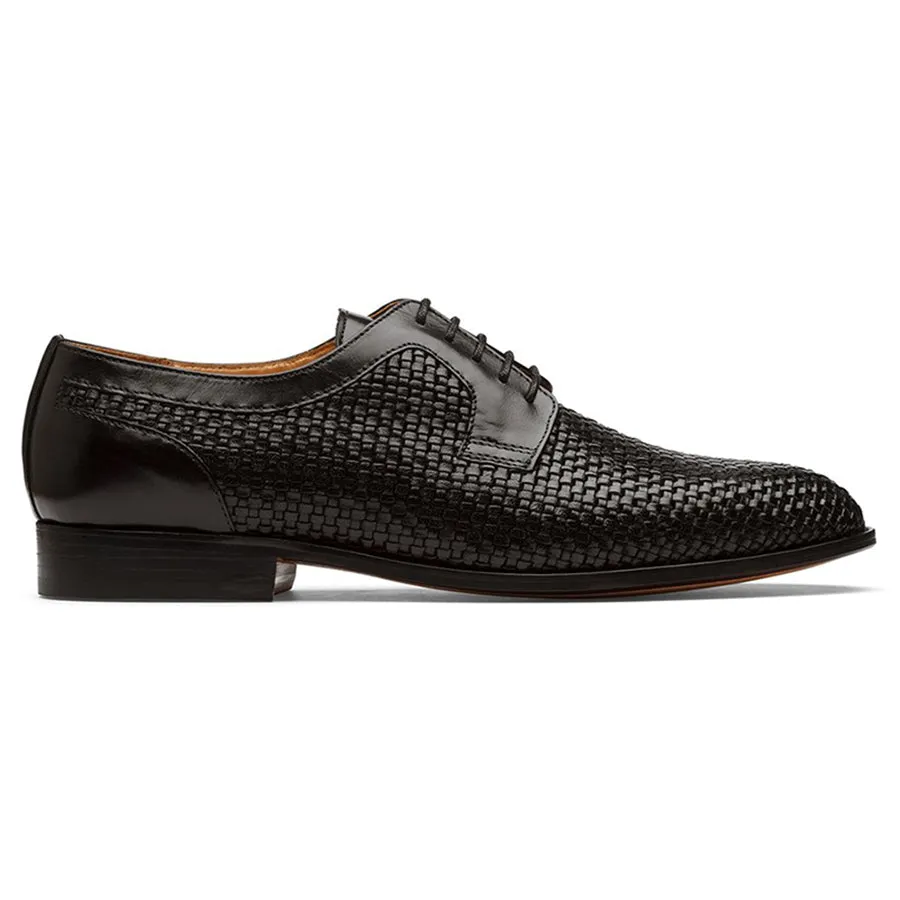 Black Woven Derby