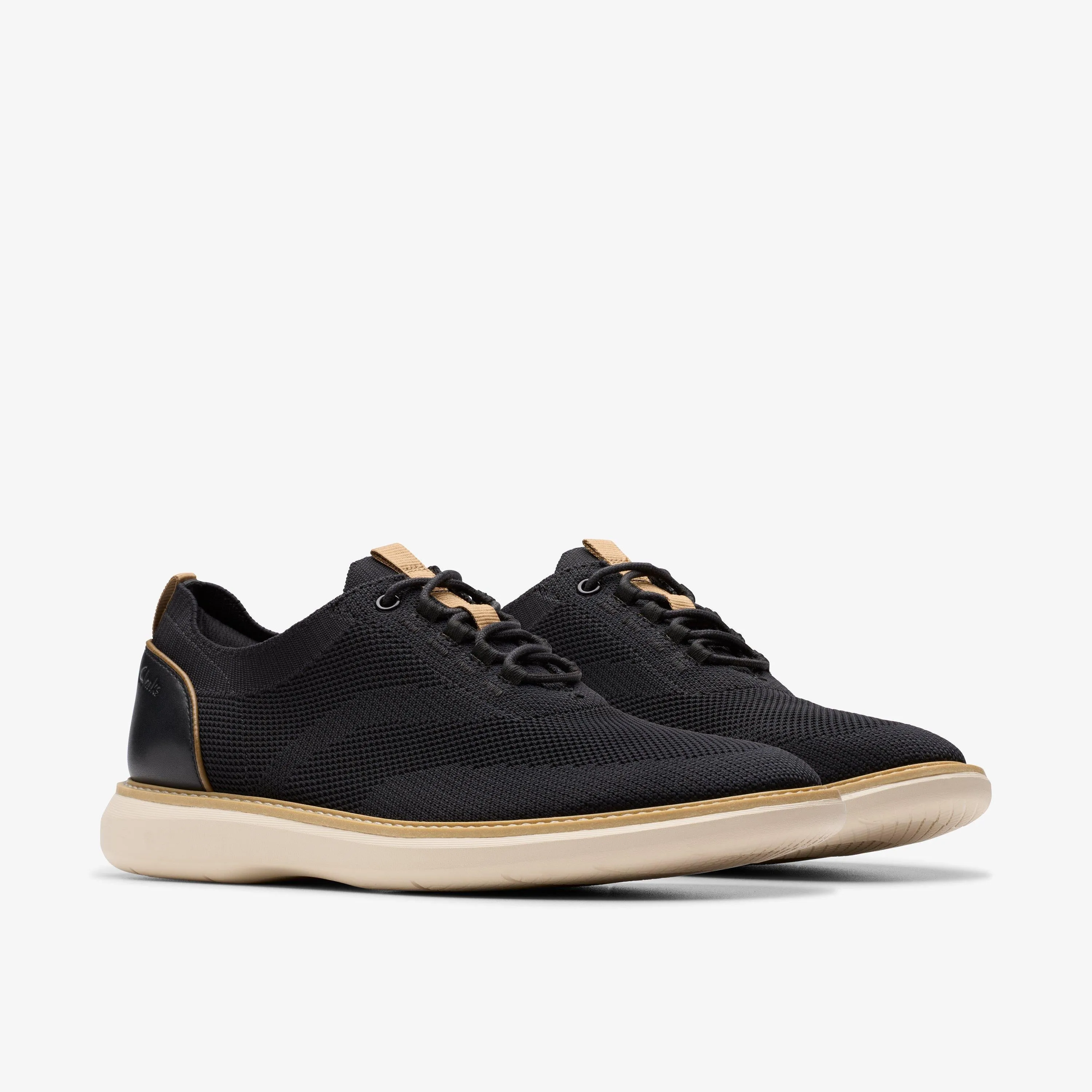 Clarks Men's Brantin Knit Black Knit 26181963