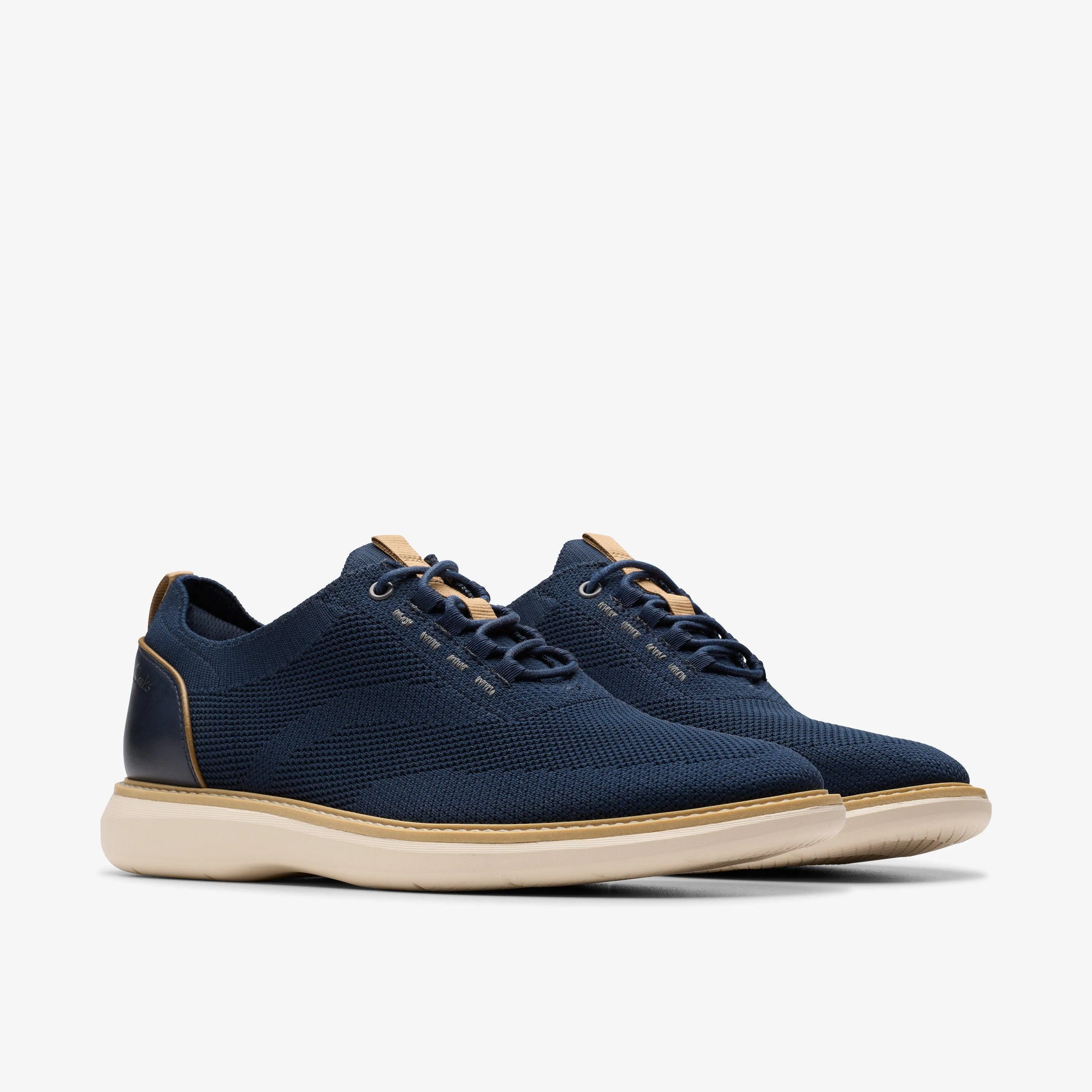 Clarks Men's Brantin Knit Navy Knit 26181965