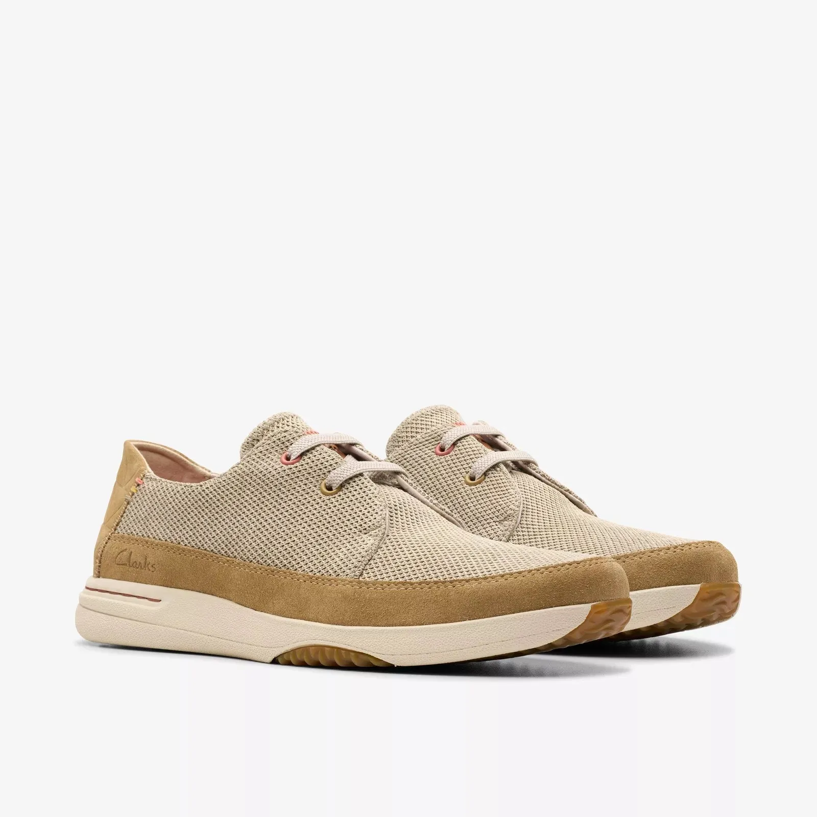 Clarks Men's Easeway Lace Sand Combi 26181369