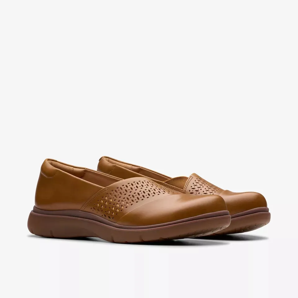 Clarks Women's Certina Edge Tan Leather 26181431