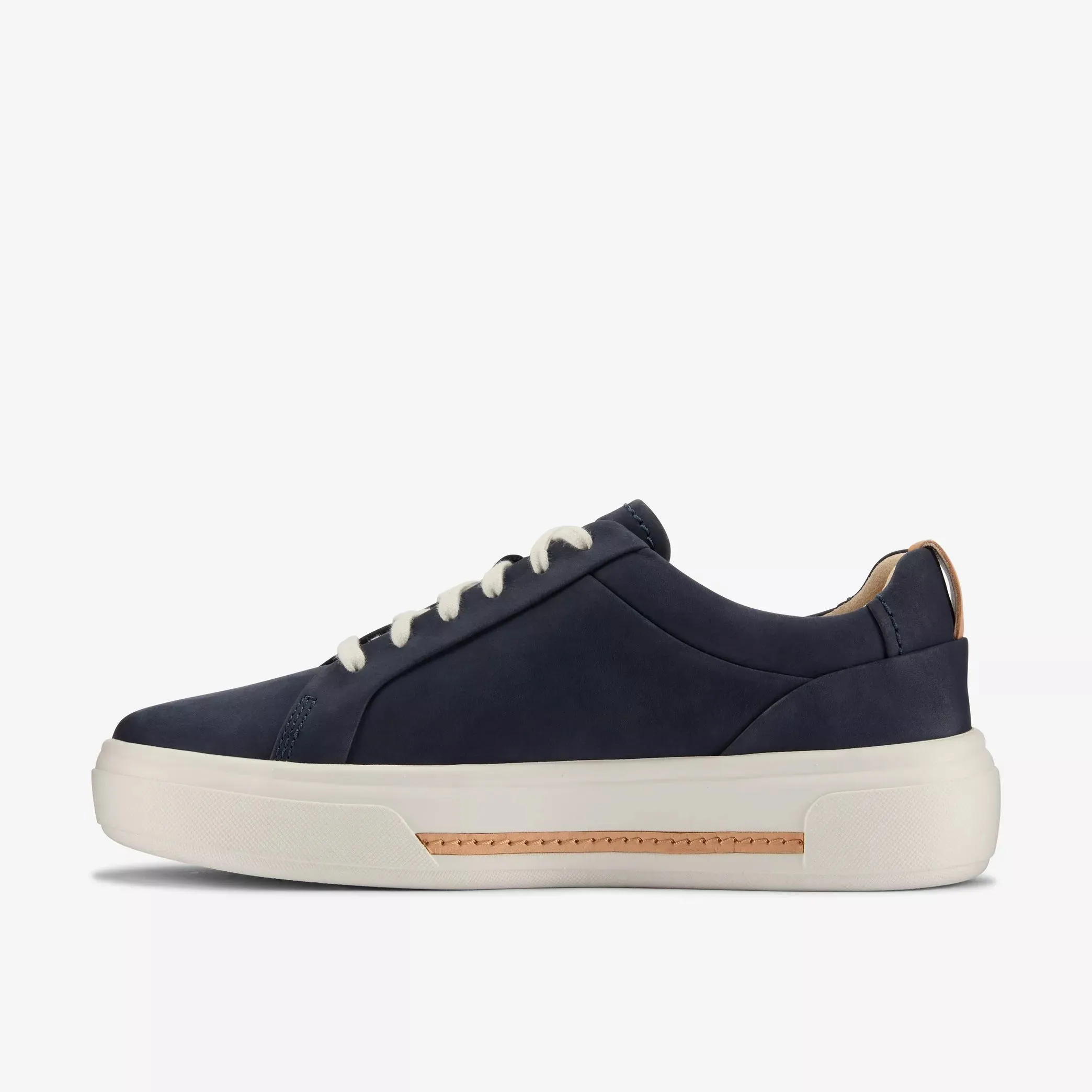 Clarks Women's Hollyhock Walk Navy Nubuck 26178029