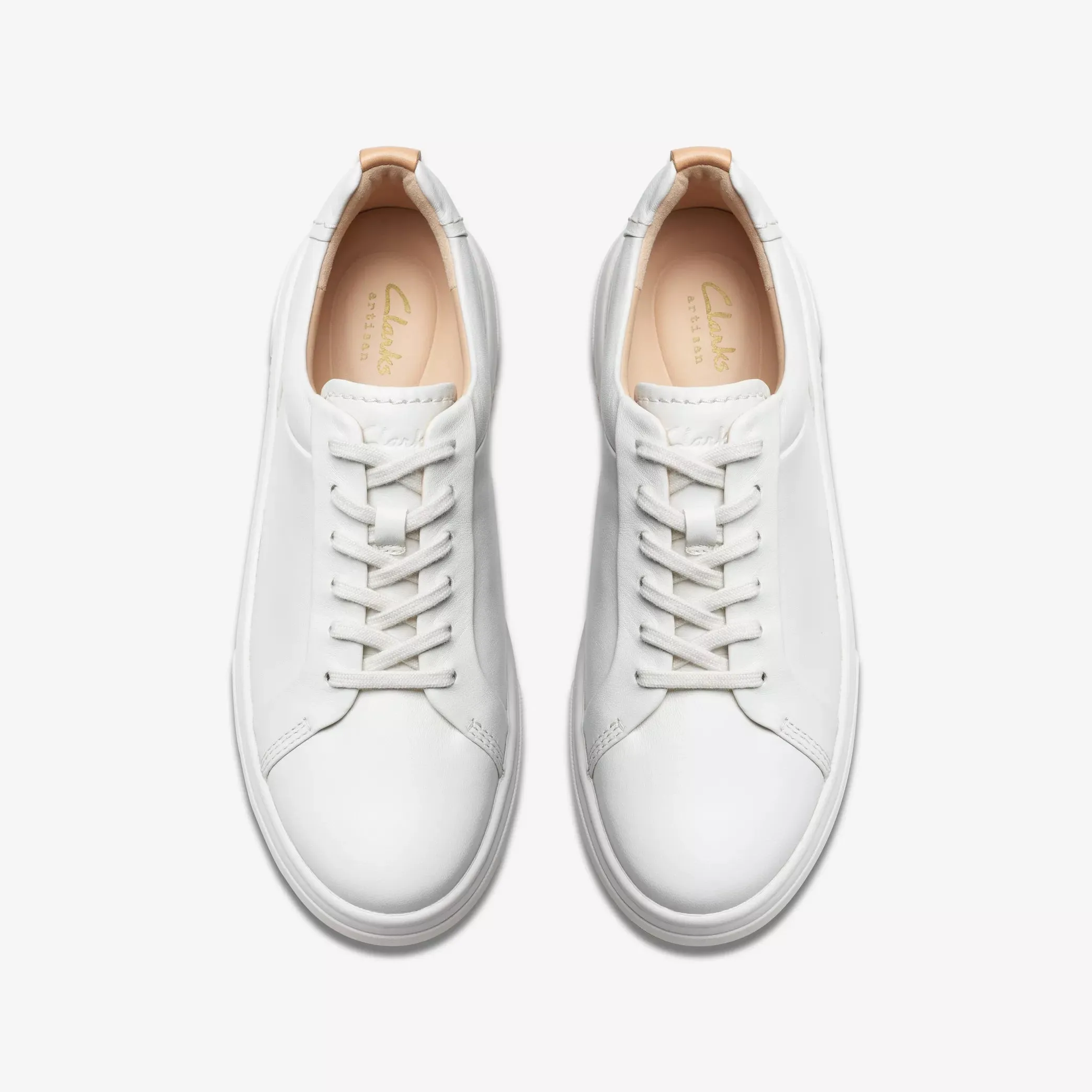 Clarks Women's Hollyhock Walk Off White Leather 26176308