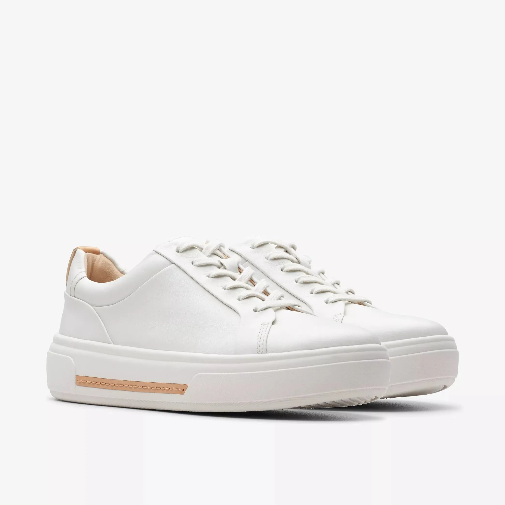 Clarks Women's Hollyhock Walk Off White Leather 26176308