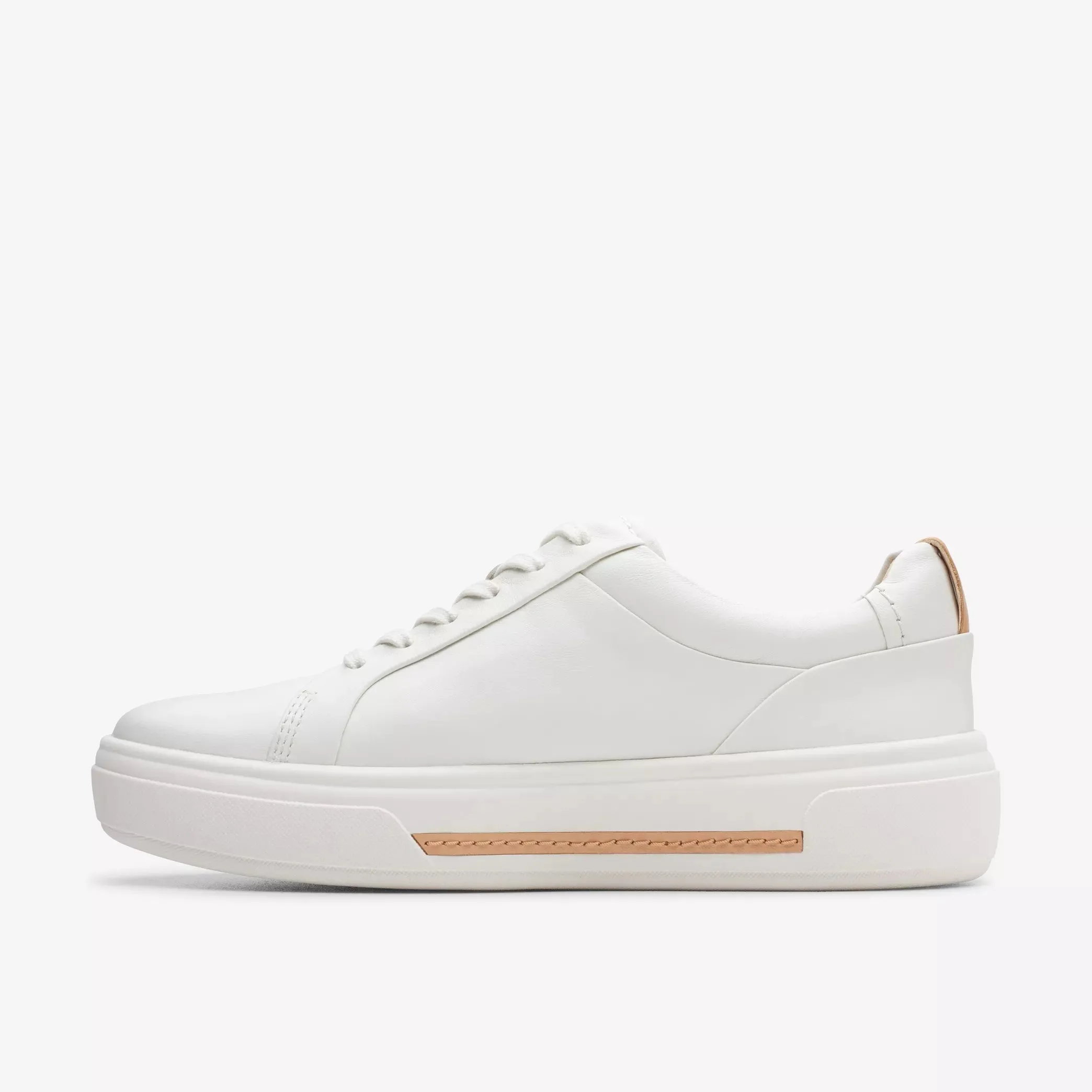 Clarks Women's Hollyhock Walk Off White Leather 26176308