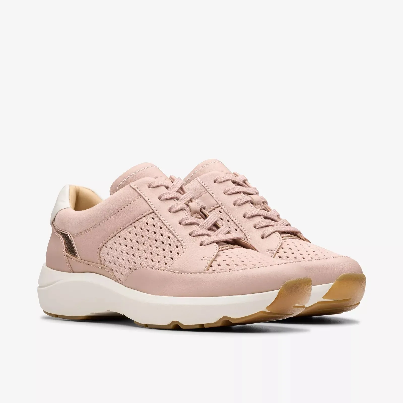 Clarks Women's Tivoli Walk Light Pink Combi 26181465
