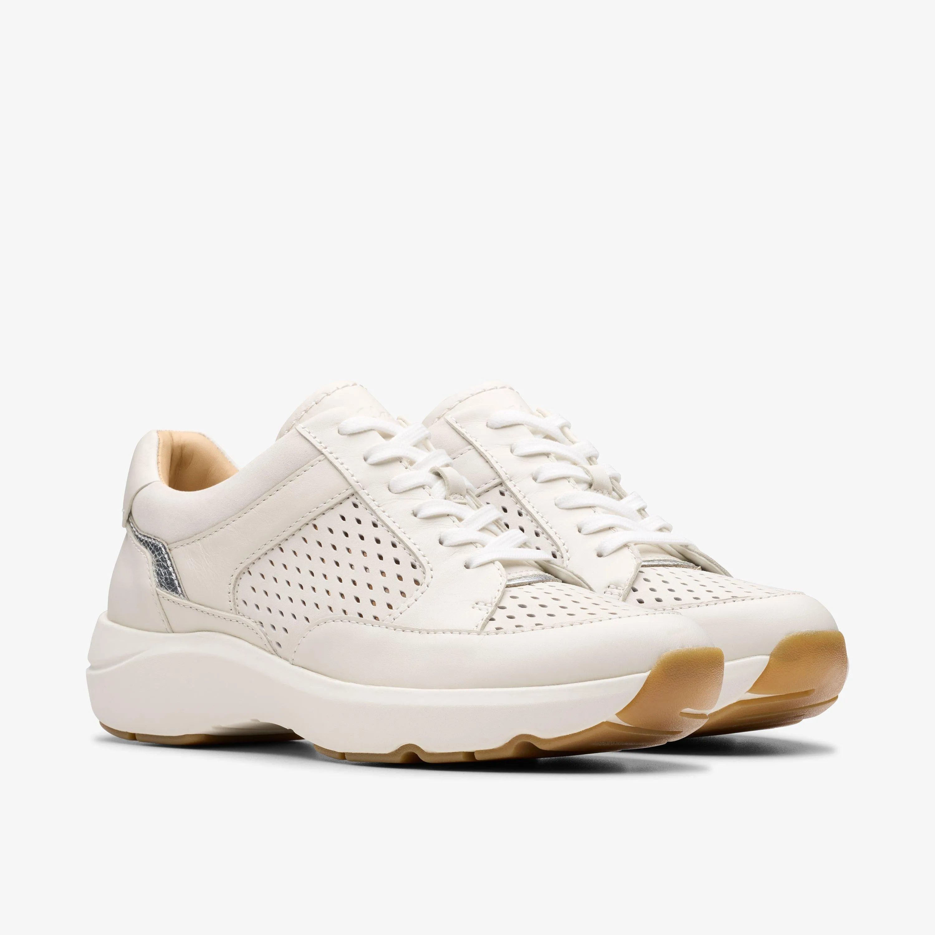 Clarks Women's Tivoli Walk Off White Combi 26181361