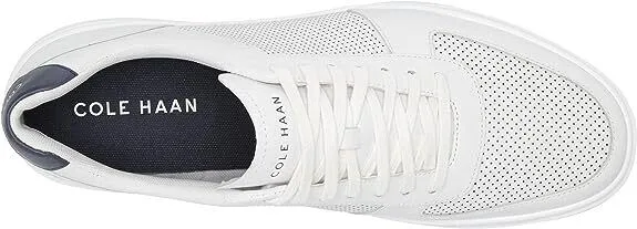 Cole Haan Men's Grand Crosscourt Modern Perf Sneaker Optic White/Peacoat C33987
