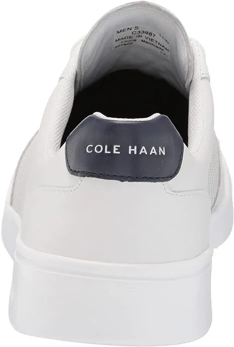 Cole Haan Men's Grand Crosscourt Modern Perf Sneaker Optic White/Peacoat C33987