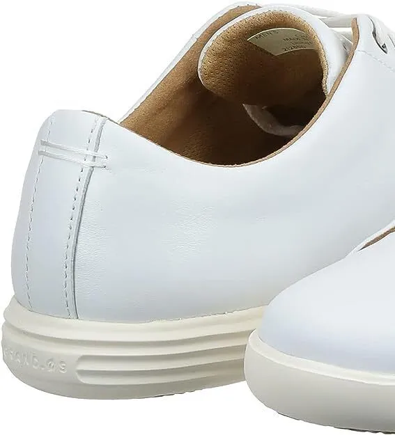 Cole Haan Mens Grand Crosscourt Sneakers White Leather C26515