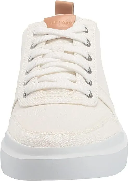 Cole Haan Mens Grandpro Rally Canvas Court Sneaker Ivory/Natural C34713