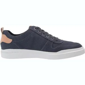 Cole Haan Mens Grandpro Rally Canvas Court Sneaker Vintage Indigo/Natural C34716
