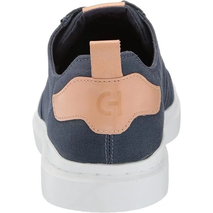 Cole Haan Mens Grandpro Rally Canvas Court Sneaker Vintage Indigo/Natural C34716