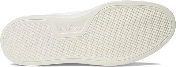 Cole Haan Men's Grandpro Rally Canvas T-Toe Sneaker White/Egret C37232