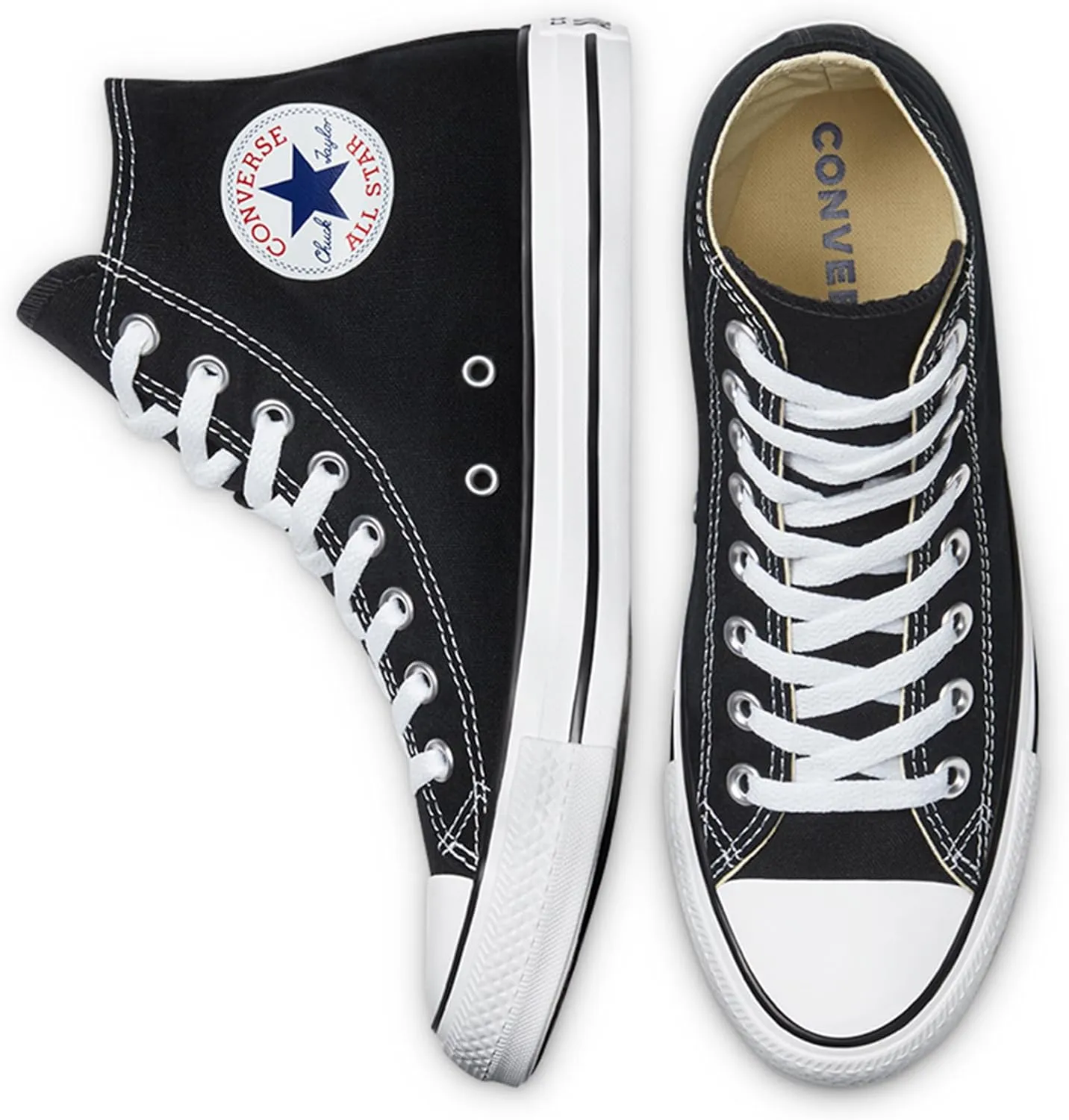 Converse Unisex-Adult Chuck Taylor All Star Canvas High Top Sneaker, 7.5 UK Men/ 10 UK Women